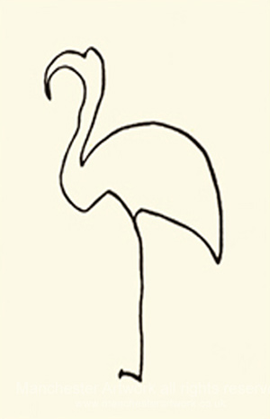 Le Flamant Rose Pablo Picasso